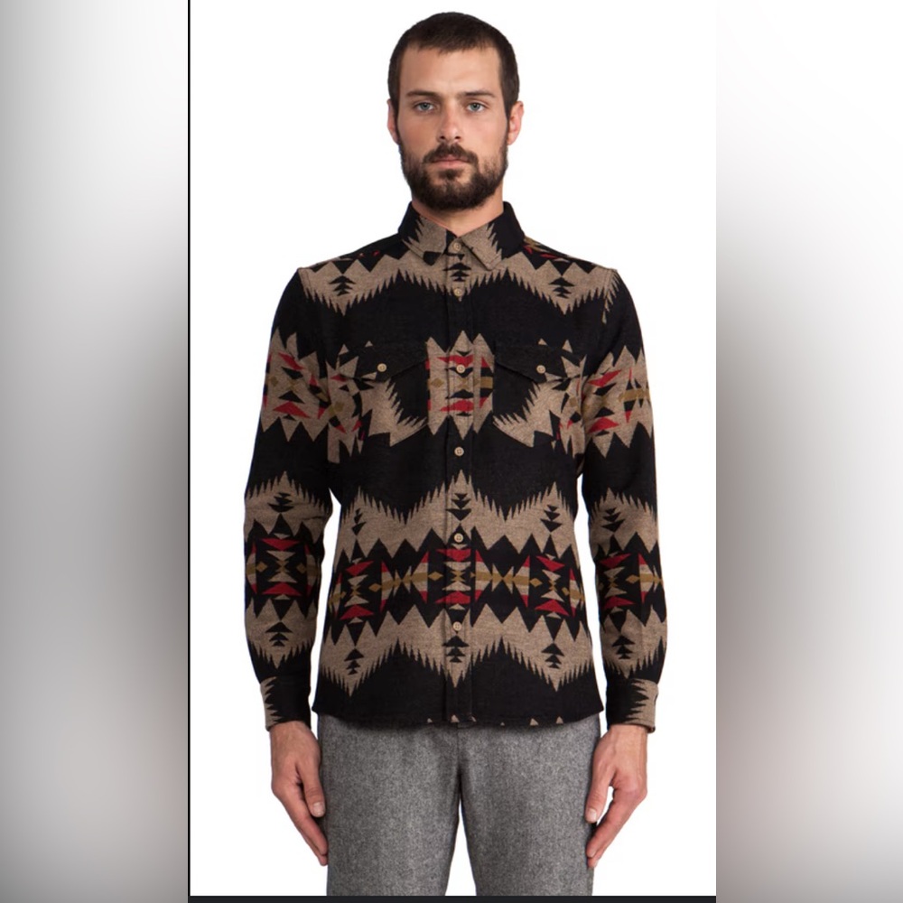 Pendleton Wool Button-Down Shirt | Size S
